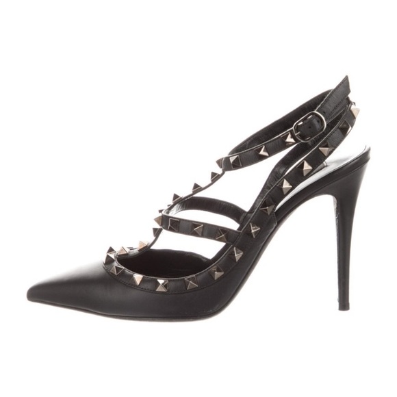 Valentino Garavani Rockstud t-strap - Picture 3 of 16